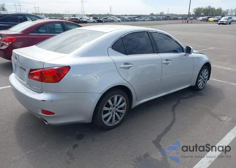 2006 Lexus Is 250 from USA, damaged, VIN JTHCK262562005637